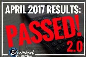 April 2017 PE Exam Results 2.0