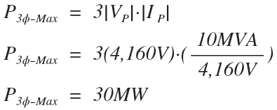 Delta transformer power example 1