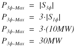 Delta transformer power example 1a