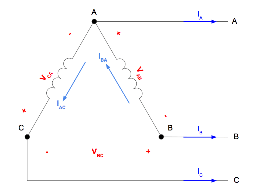 Open Delta Connection Diagram 2