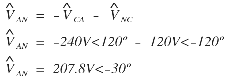 4 wire delta high leg phase voltages 6